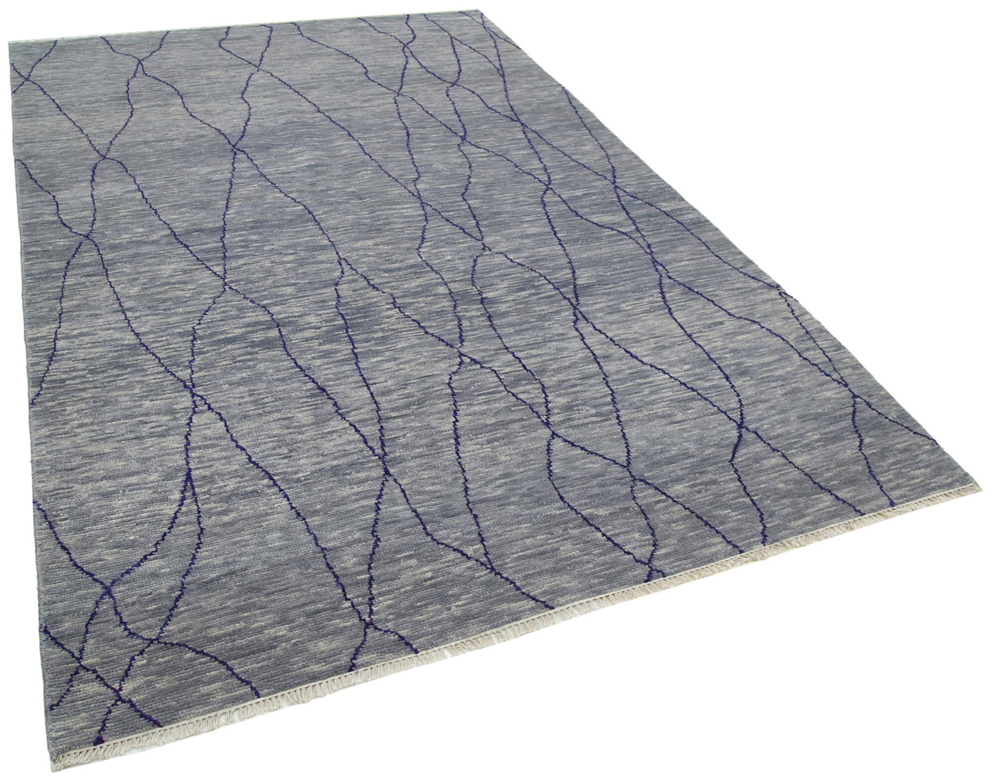 6x9 Grey Oushak Rug - 33688