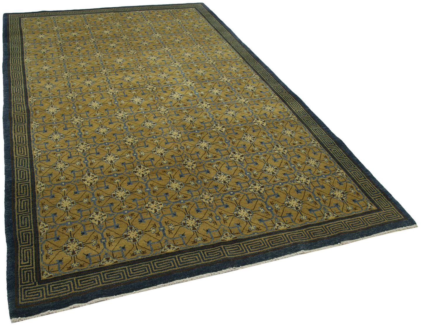 6x9 Yellow Oushak Rug - 33690