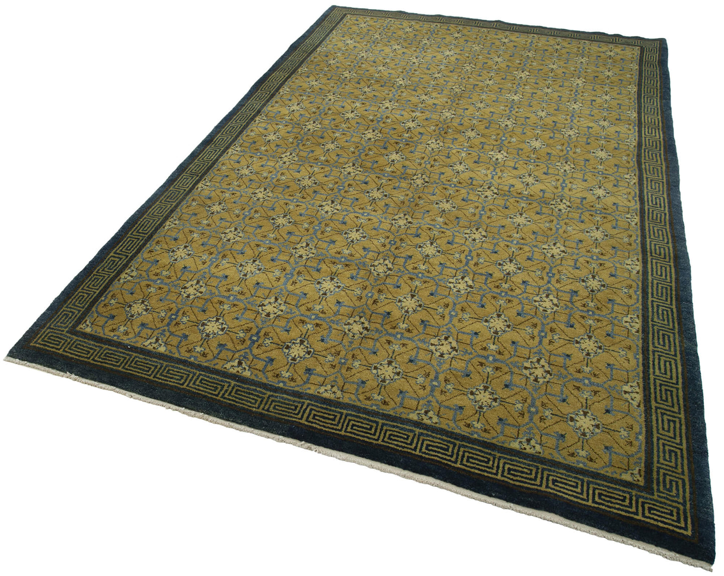 6x9 Yellow Oushak Rug - 33690