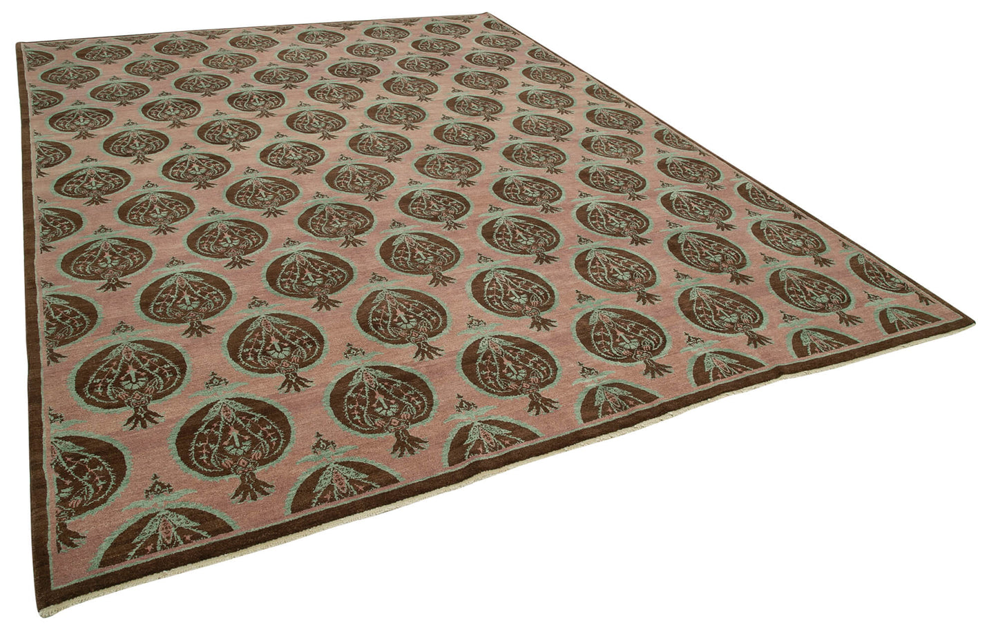 9x12 Pink Oushak Rug - 33697