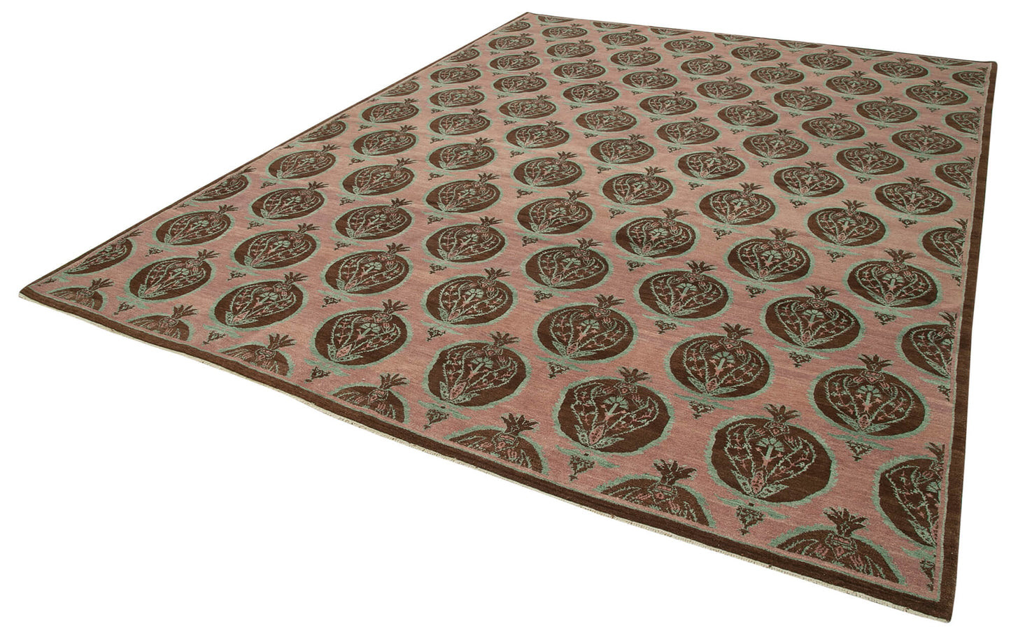 9x12 Pink Oushak Rug - 33697