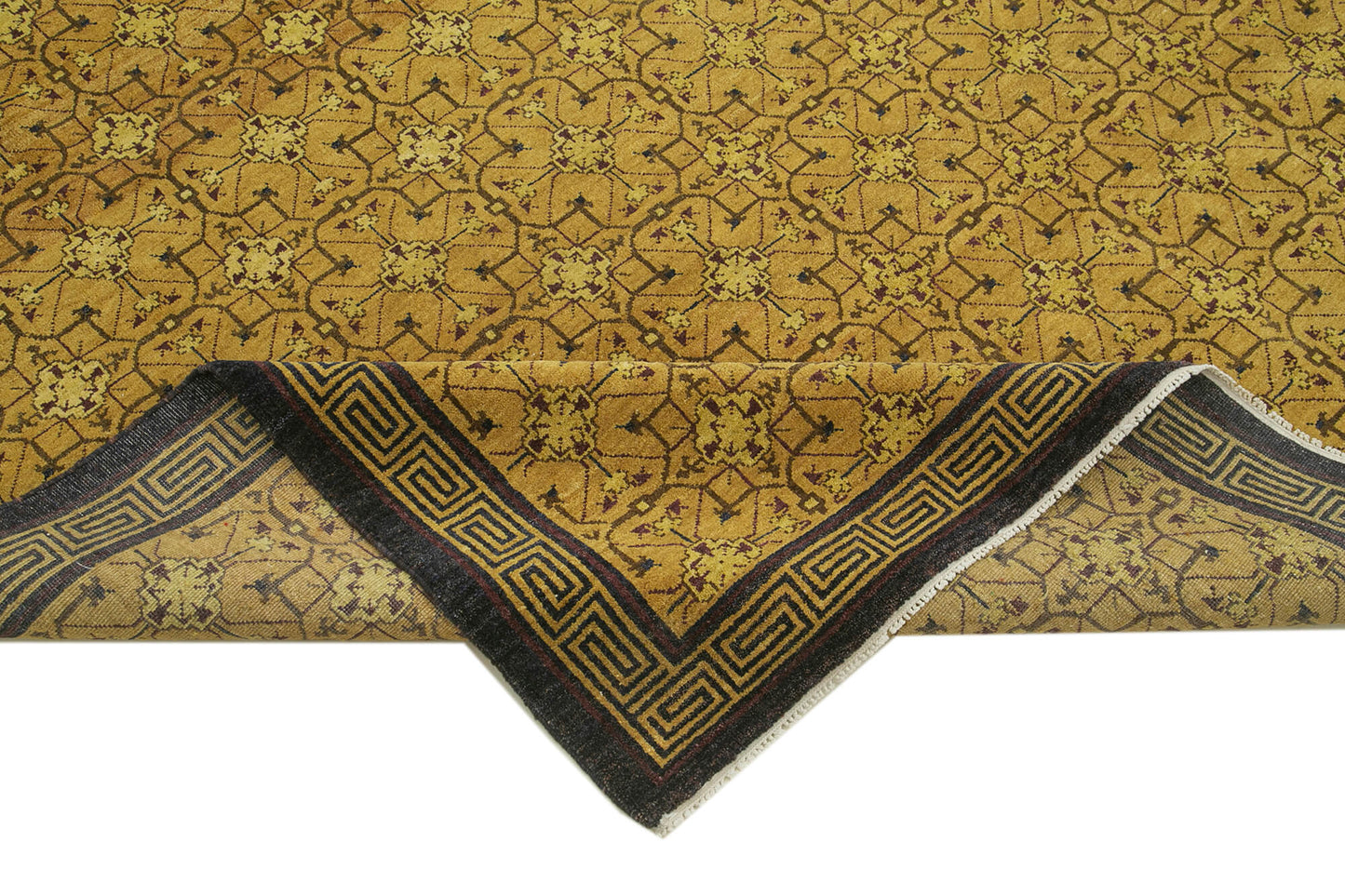 8x10 Yellow Oushak Rug - 33700