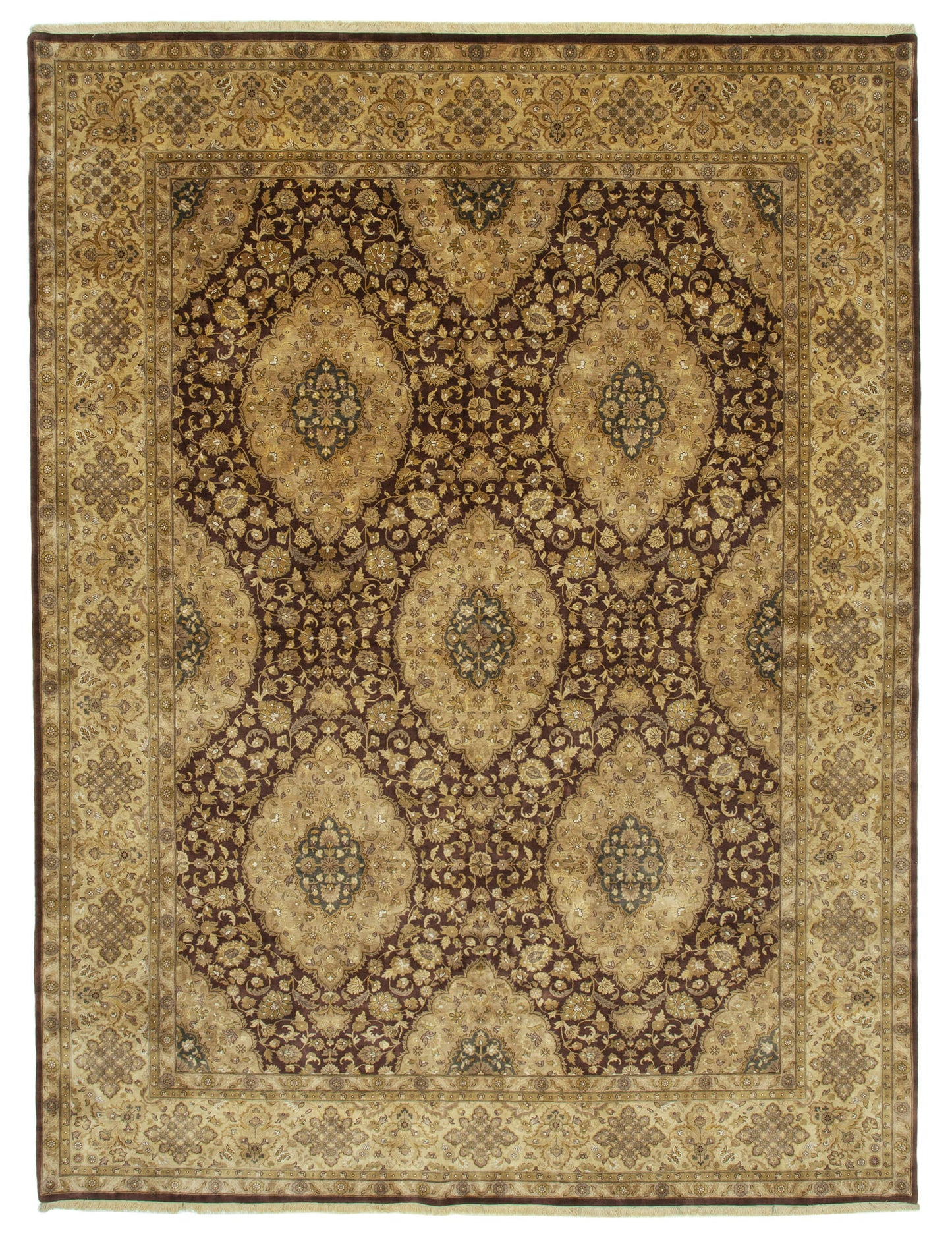 9x12 Brown Oushak Rug - 33752