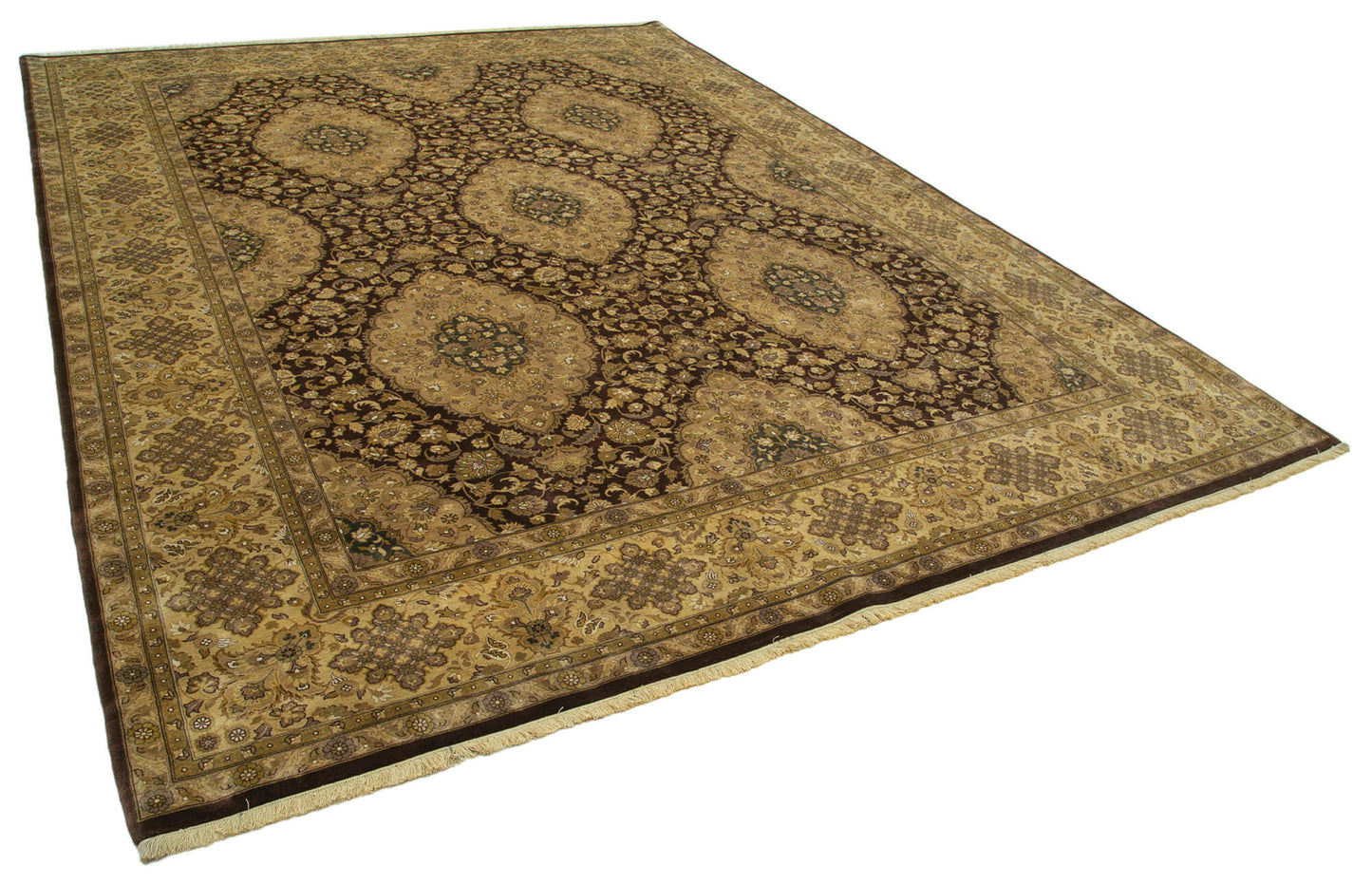 9x12 Brown Oushak Rug - 33752