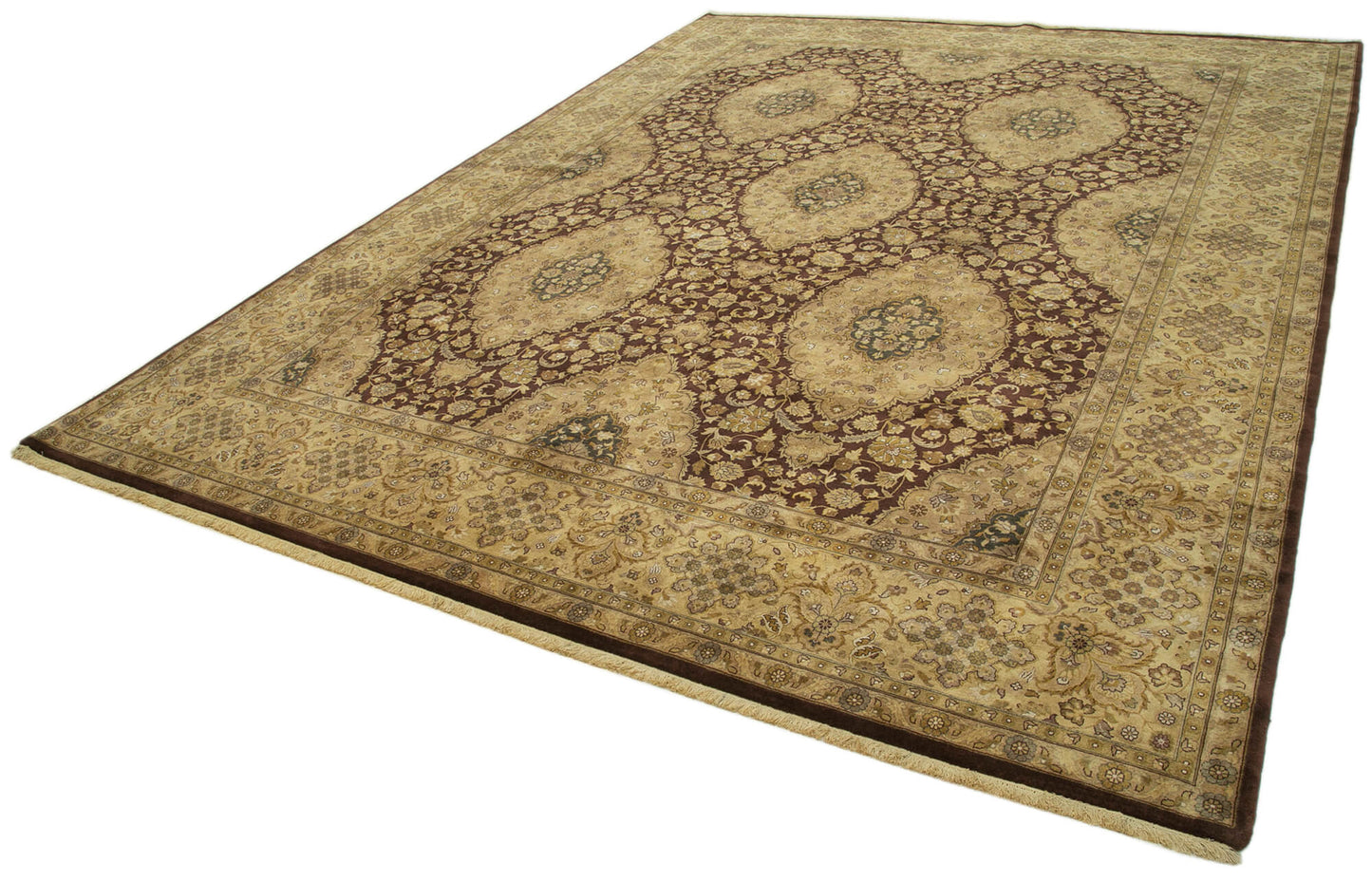 9x12 Brown Oushak Rug - 33752