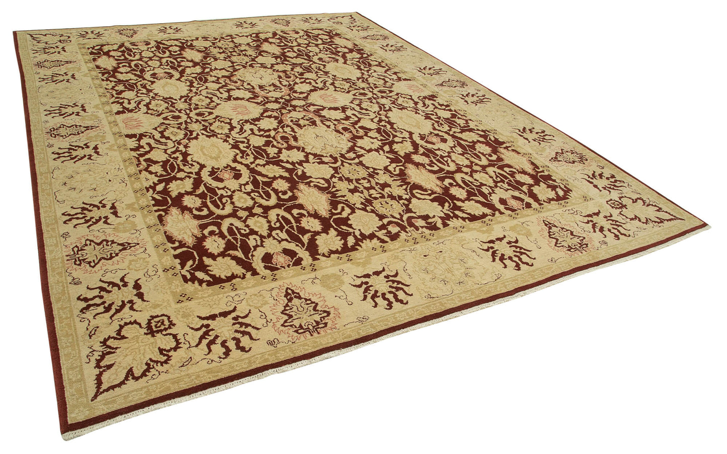 9x12 Beige Oushak Rug - 33759