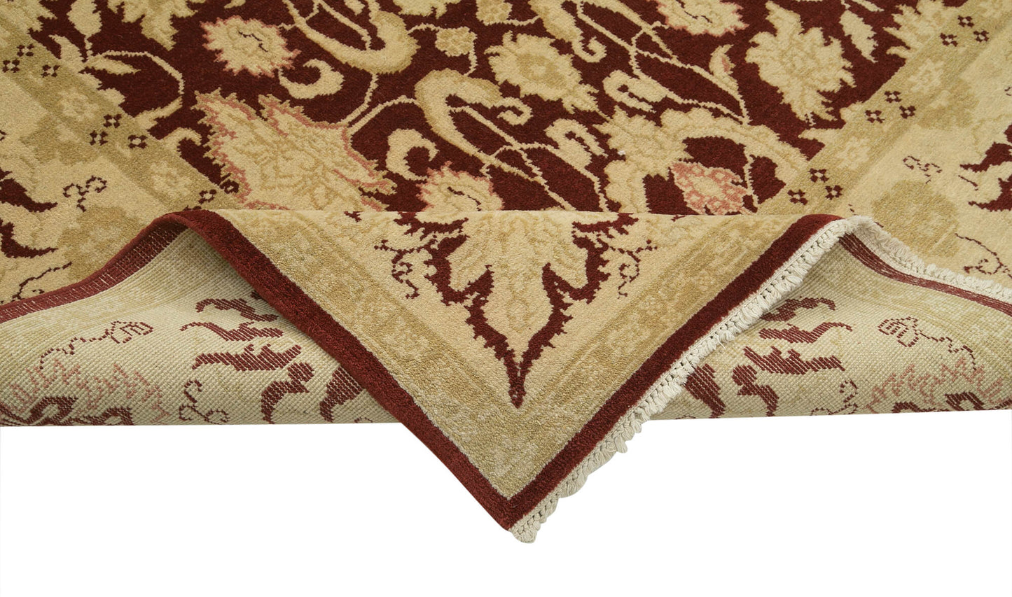 9x12 Beige Oushak Rug - 33759