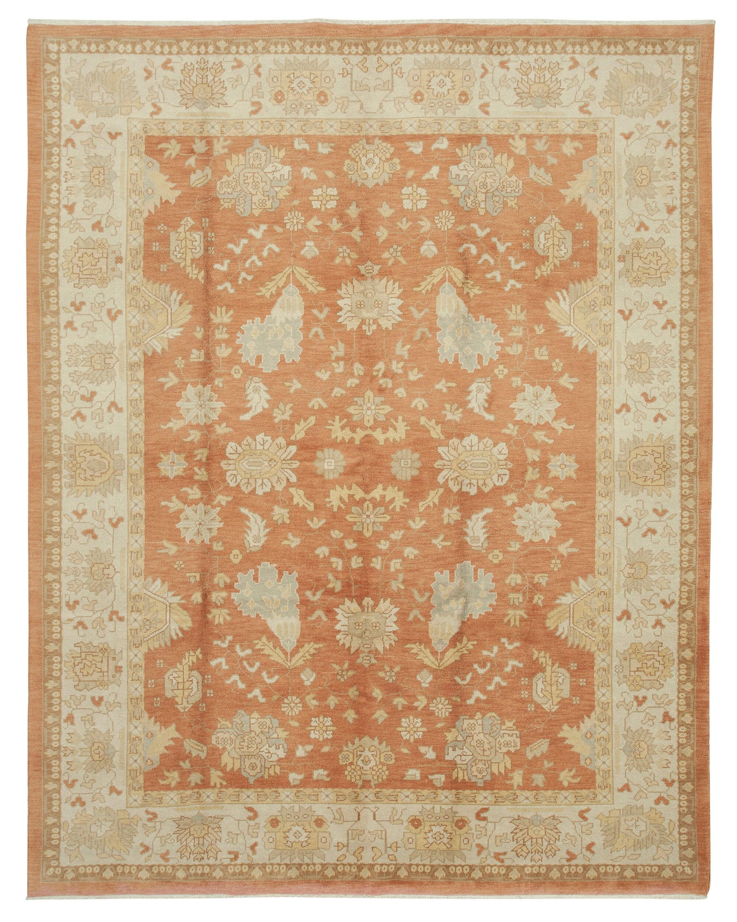 9x12 Red Oushak Rug - 33791