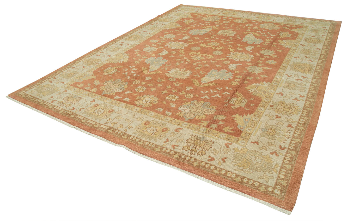 9x12 Red Oushak Rug - 33791