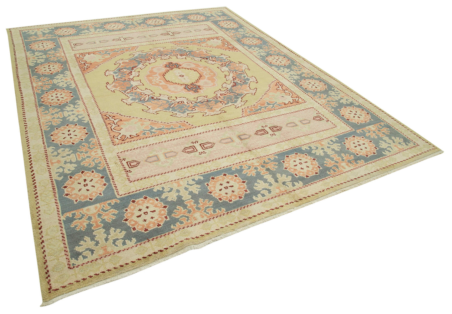 8x10 Beige Oushak Rug - 33794