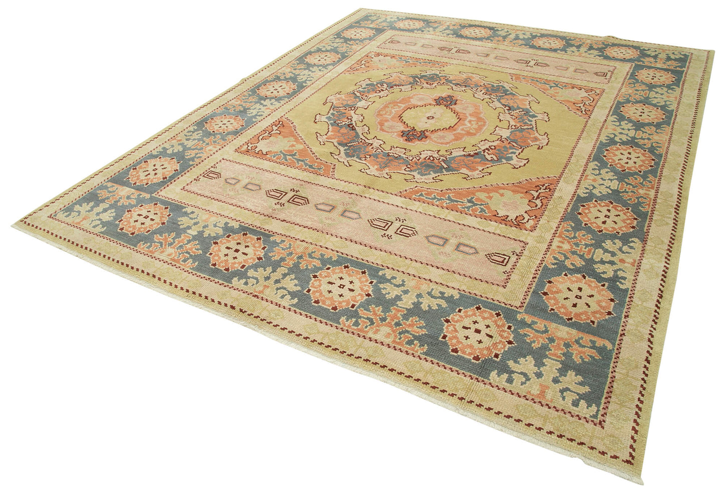 8x10 Beige Oushak Rug - 33794