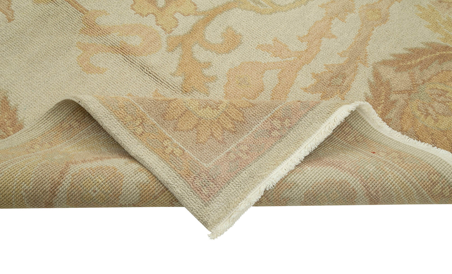 8x10 Beige Oushak Rug - 33798