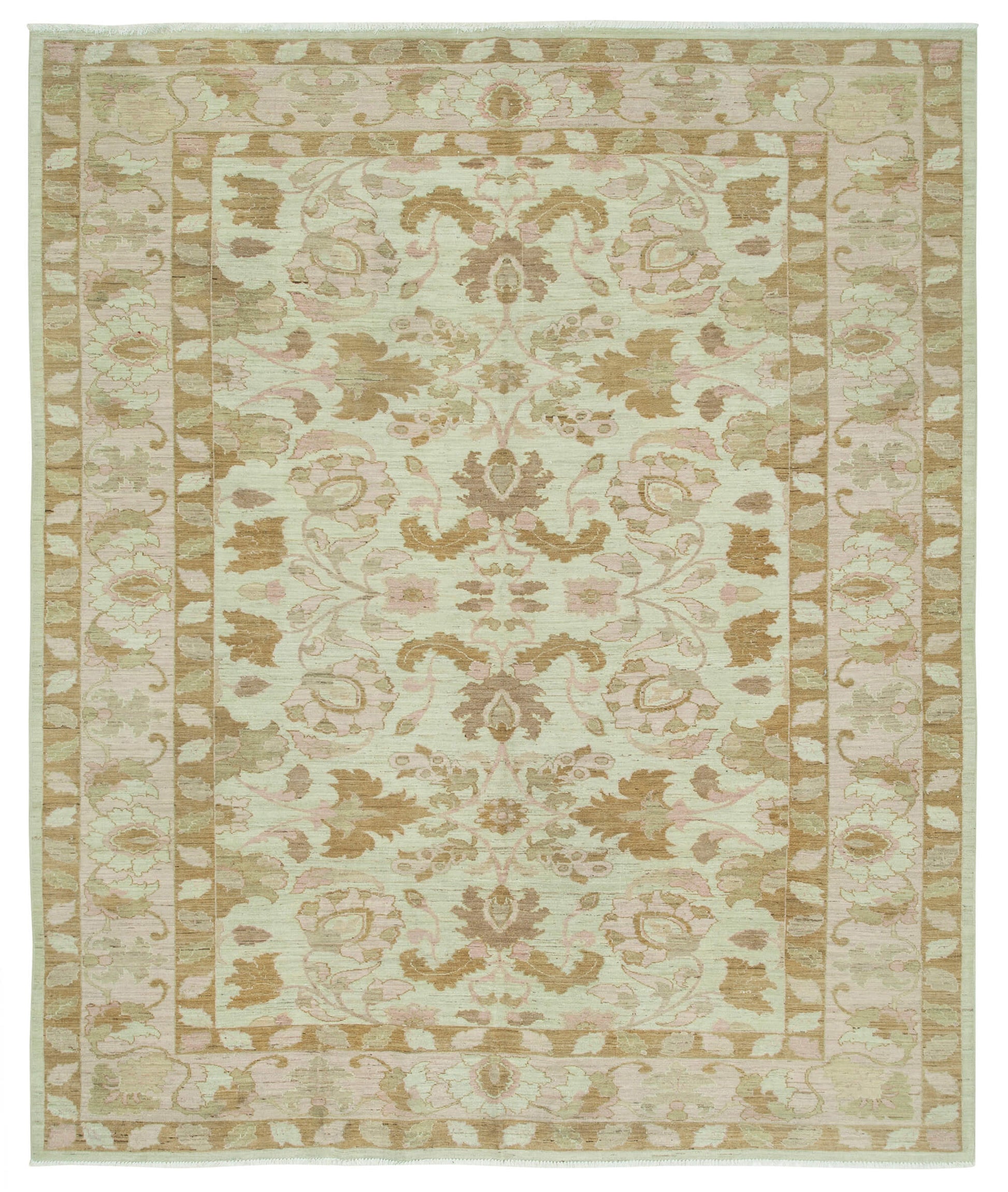 8x10 Beige Oushak Rug - 33800