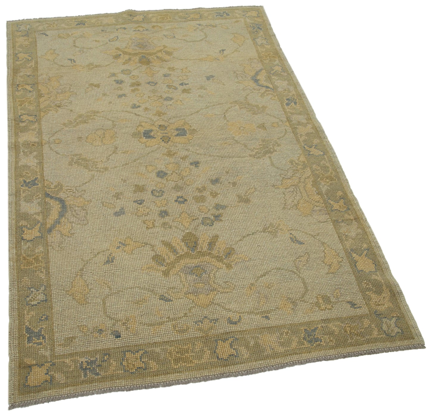 4x6 Beige Oushak Rug - 33801