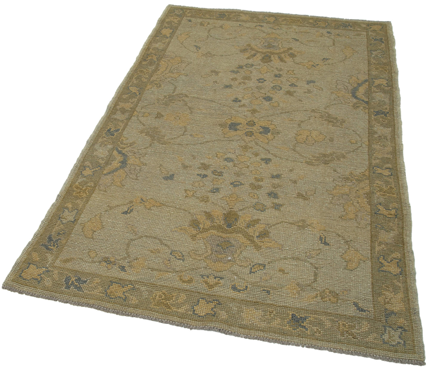 4x6 Beige Oushak Rug - 33801