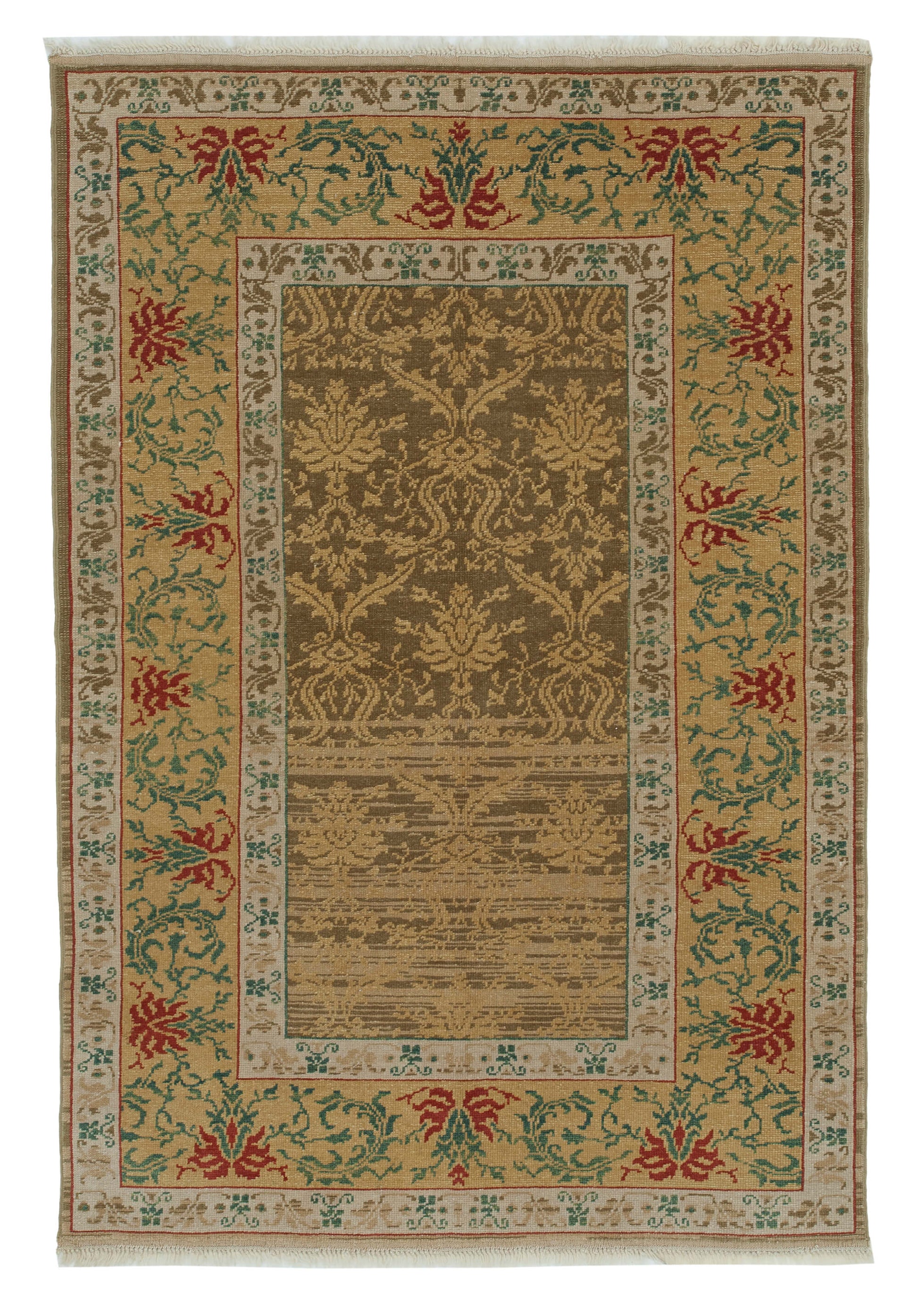 4x6 Brown Oushak Rug - 33802