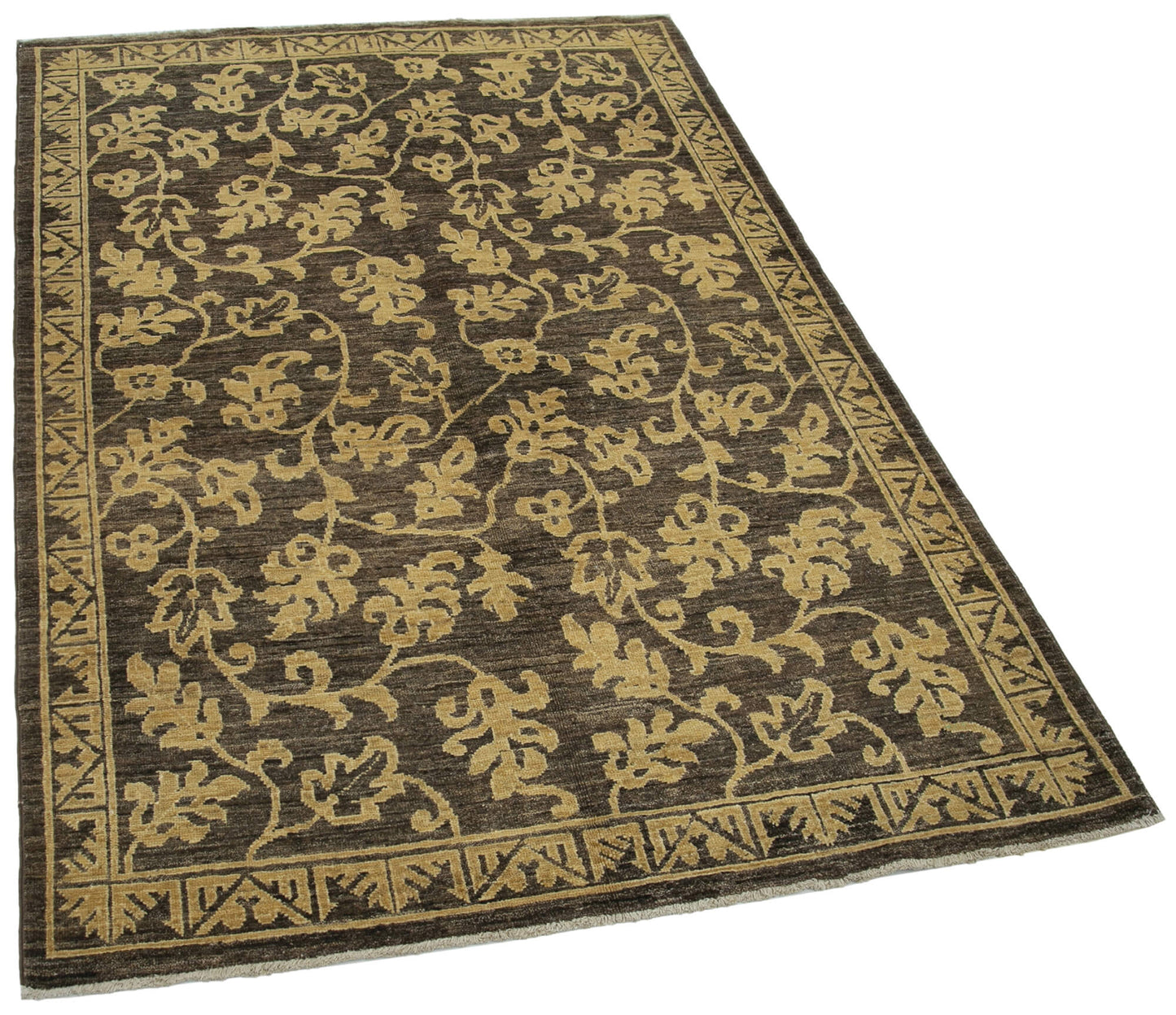 4x6 Brown Oushak Rug - 33807