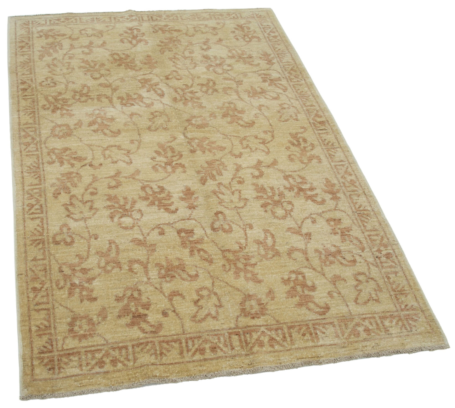 4x6 Yellow Oushak Rug - 33808