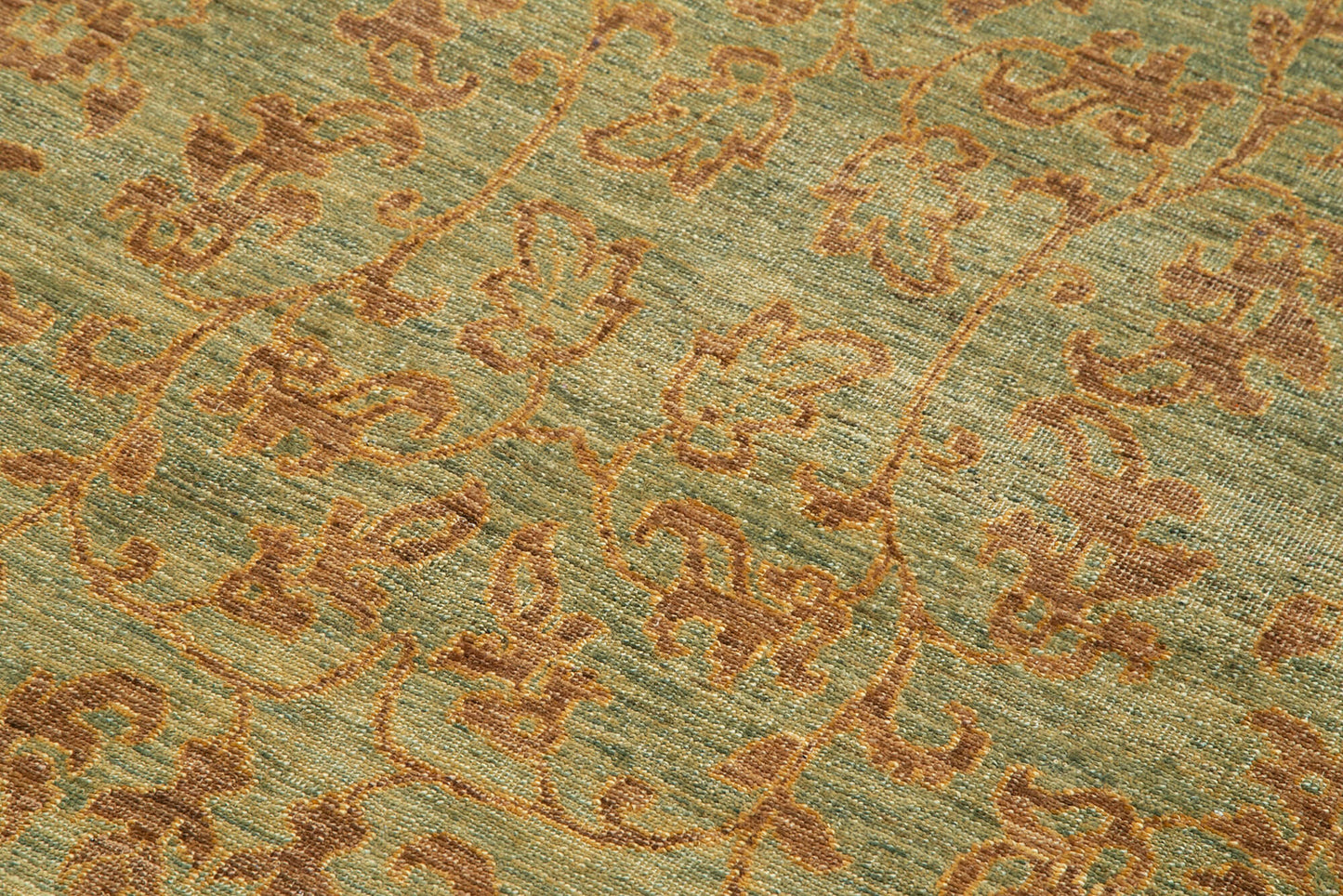 4x6 Green Oushak Rug - 33810