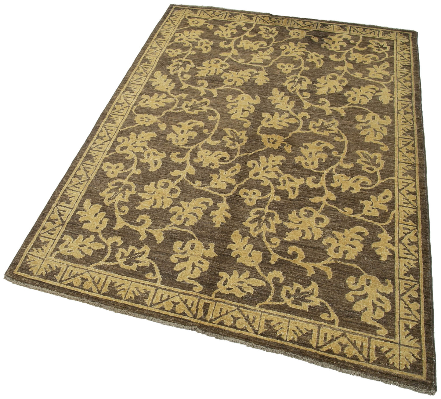 4x6 Brown Oushak Rug - 33811