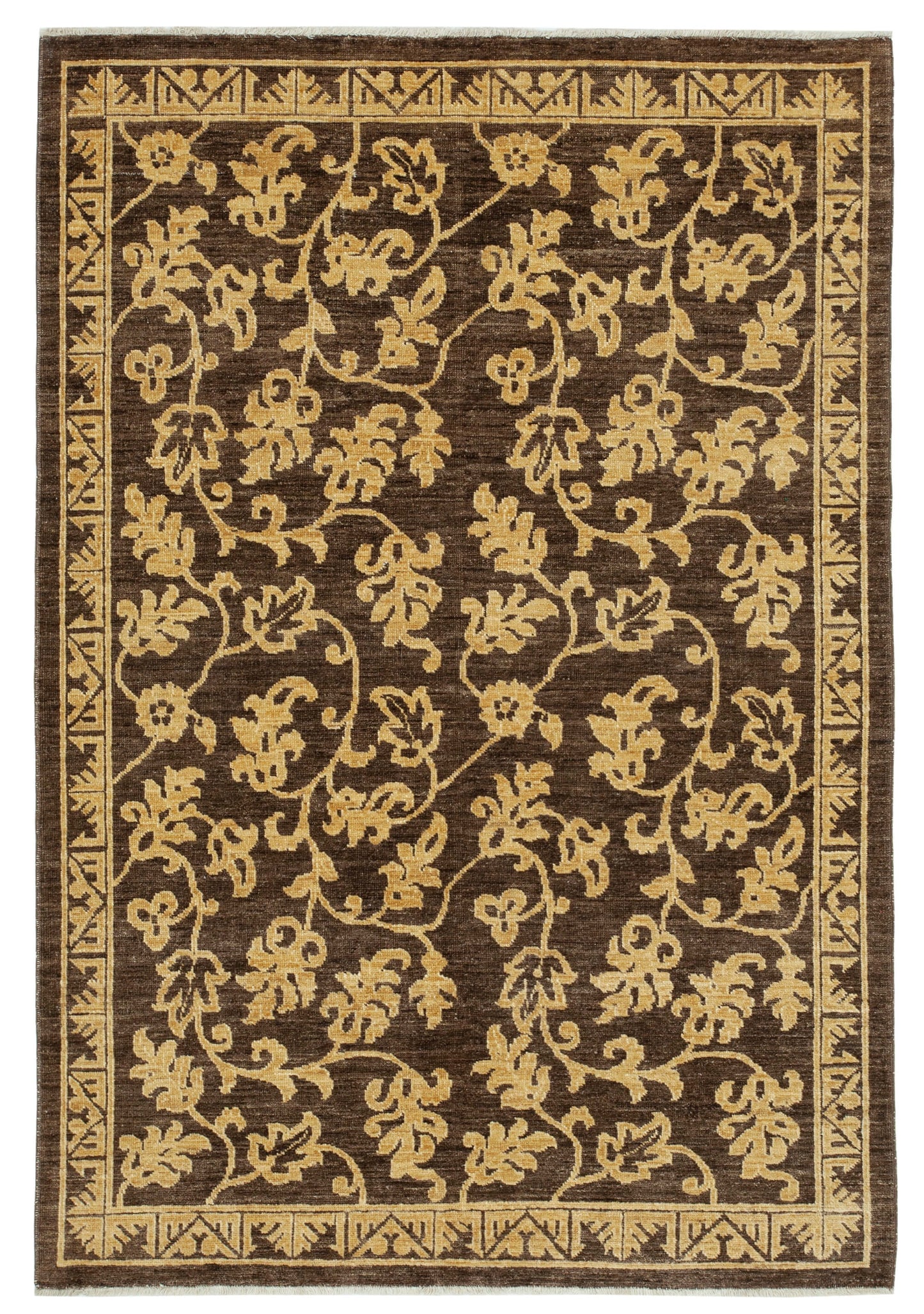 4x6 Brown Oushak Rug - 33816