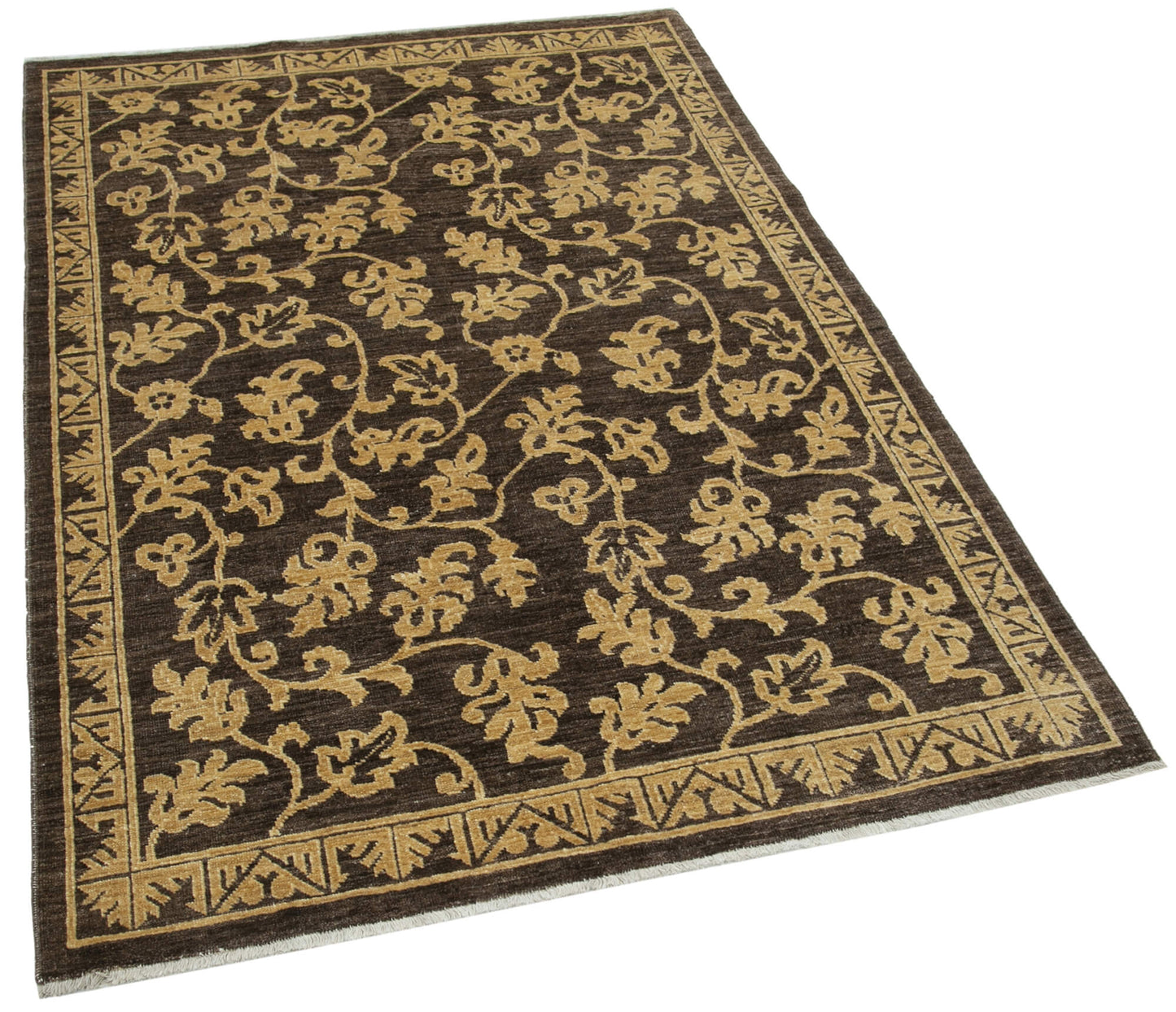 4x6 Brown Oushak Rug - 33816