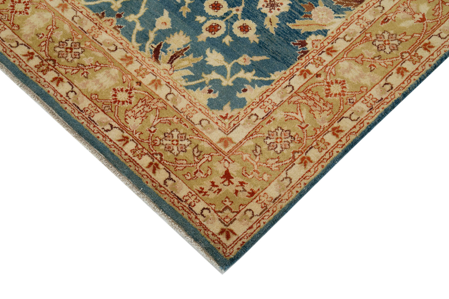 4x6 Blue Oushak Rug - 33817