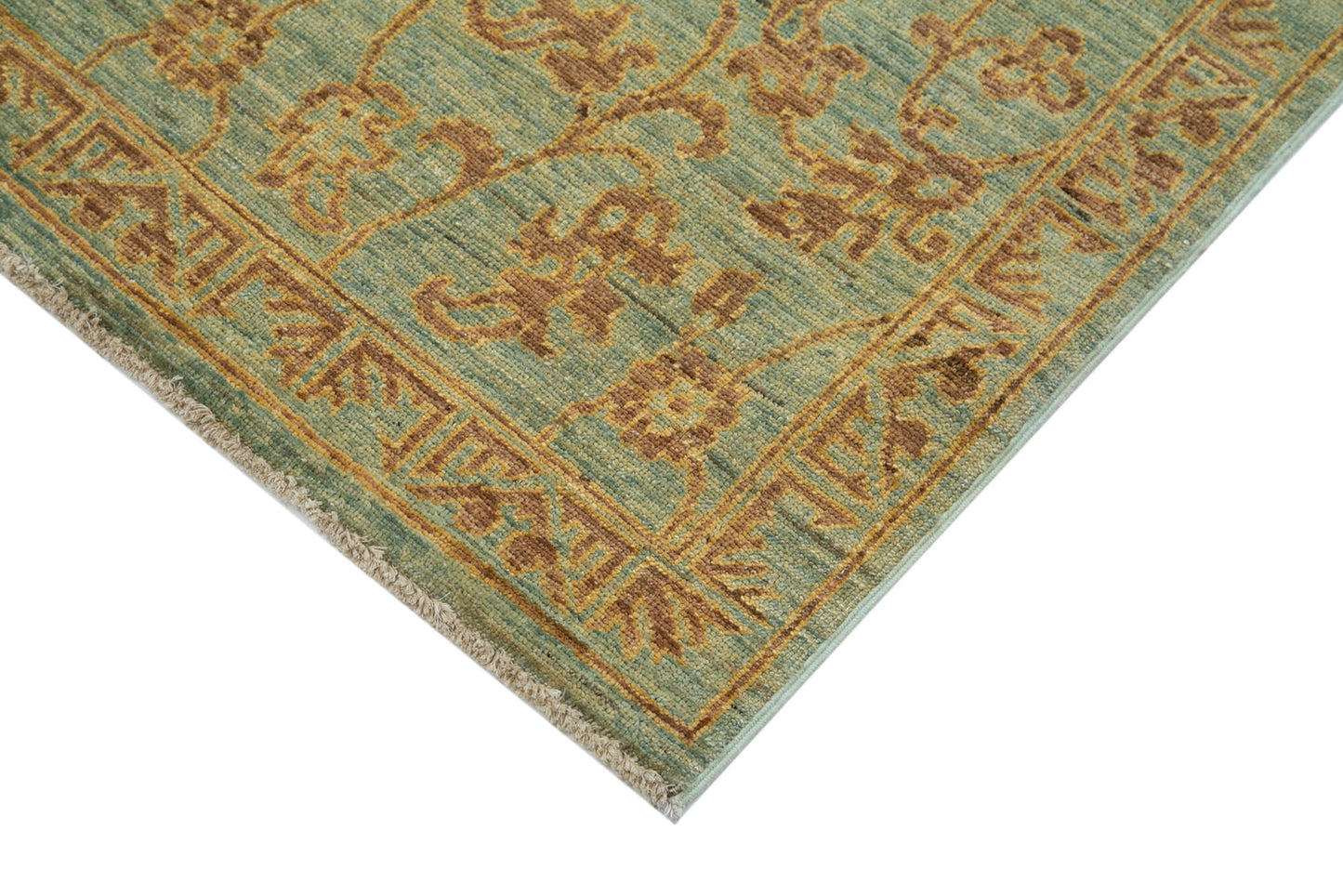 3x6 Green Oushak Rug - 33821