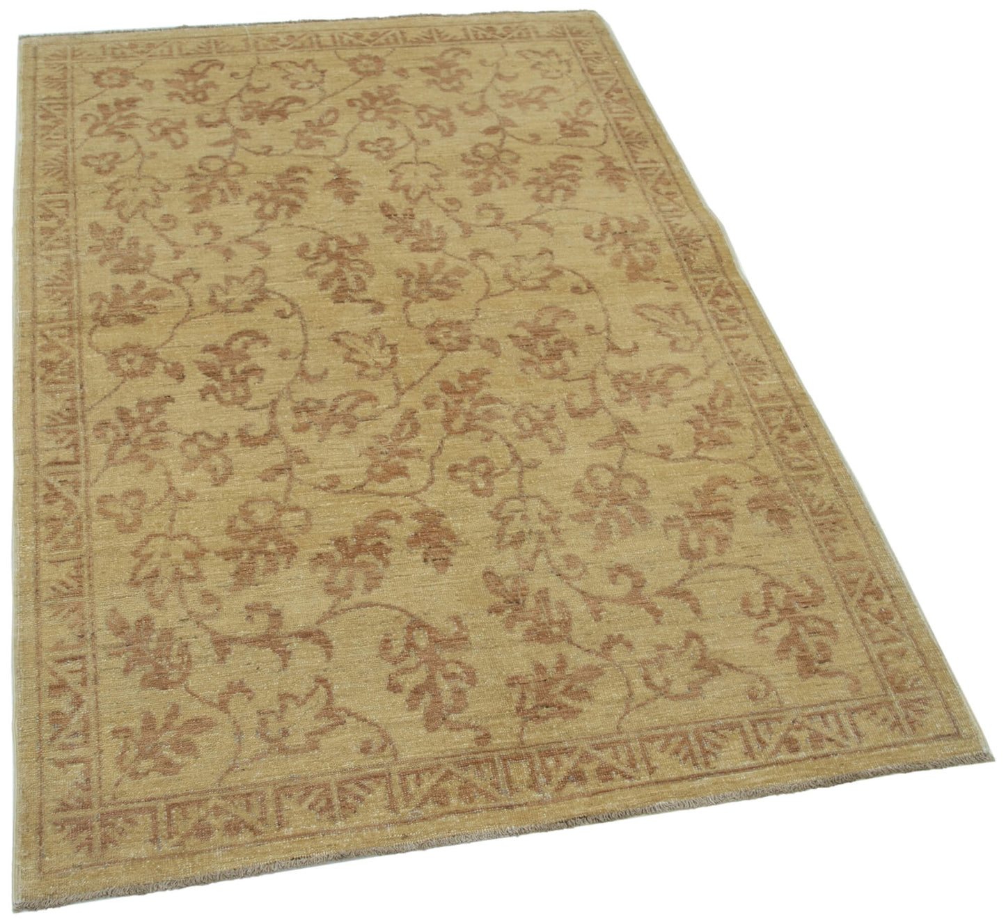 4x6 Yellow Oushak Rug - 33823