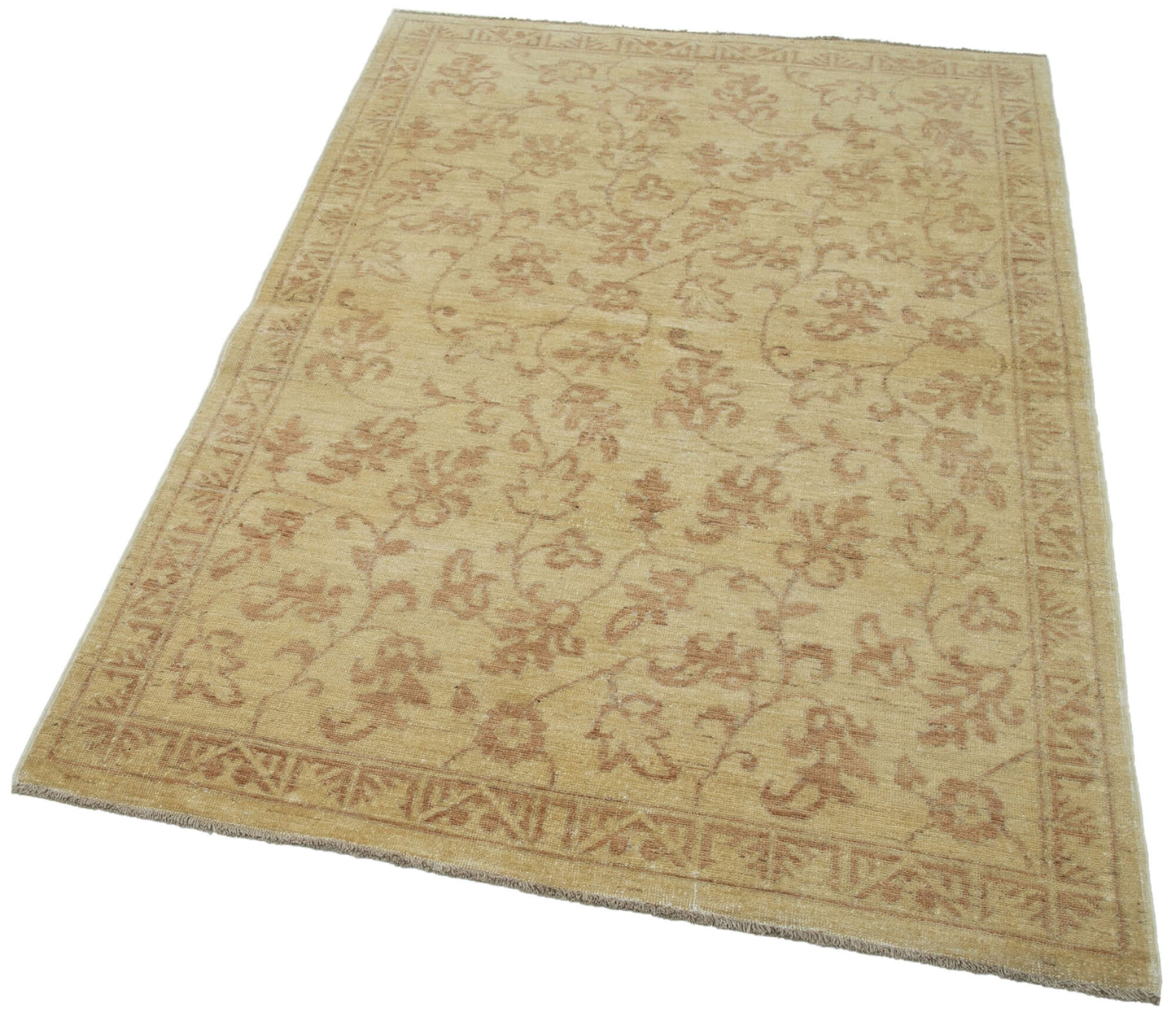 4x6 Yellow Oushak Rug - 33823