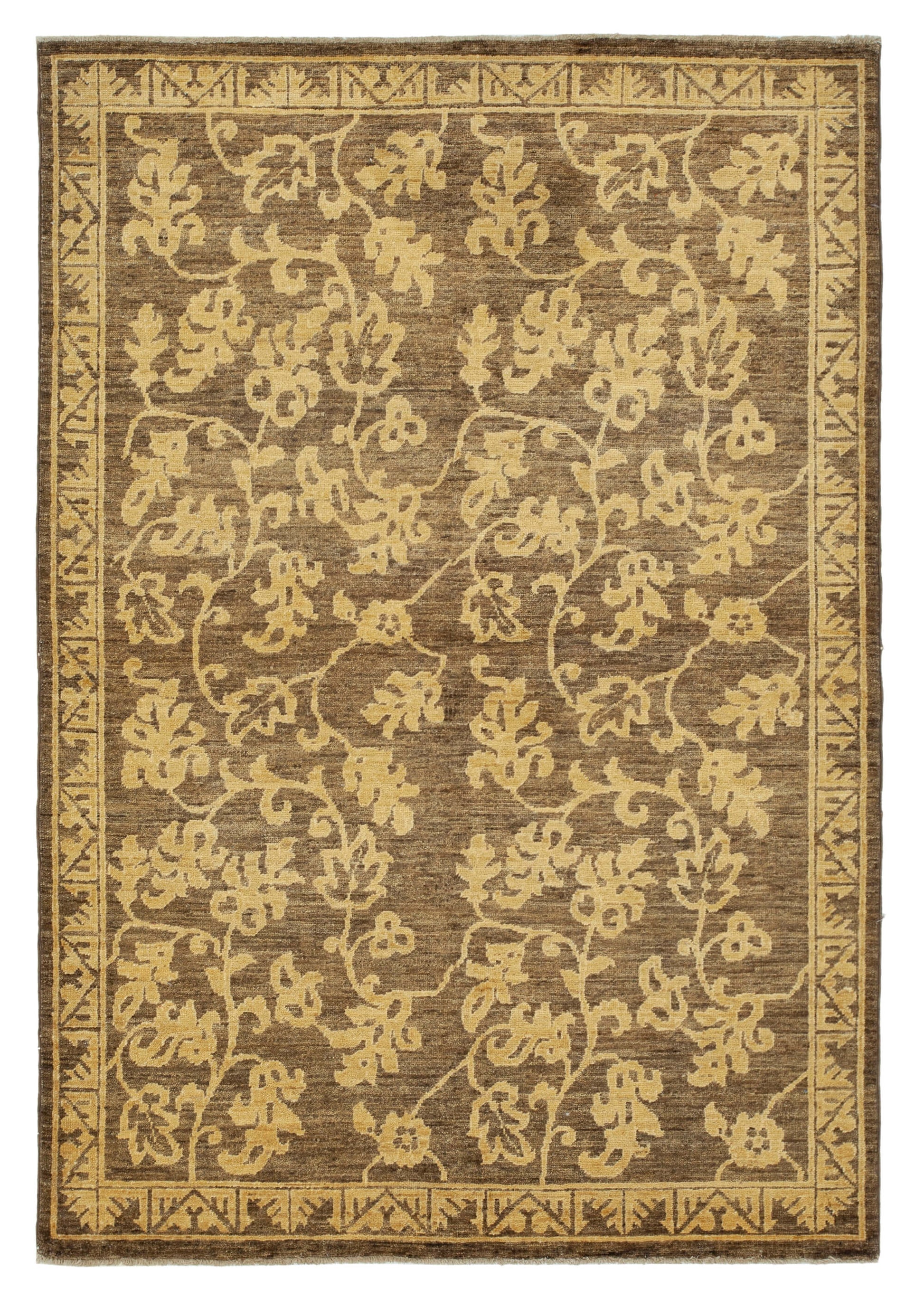 4x6 Brown Oushak Rug - 33828