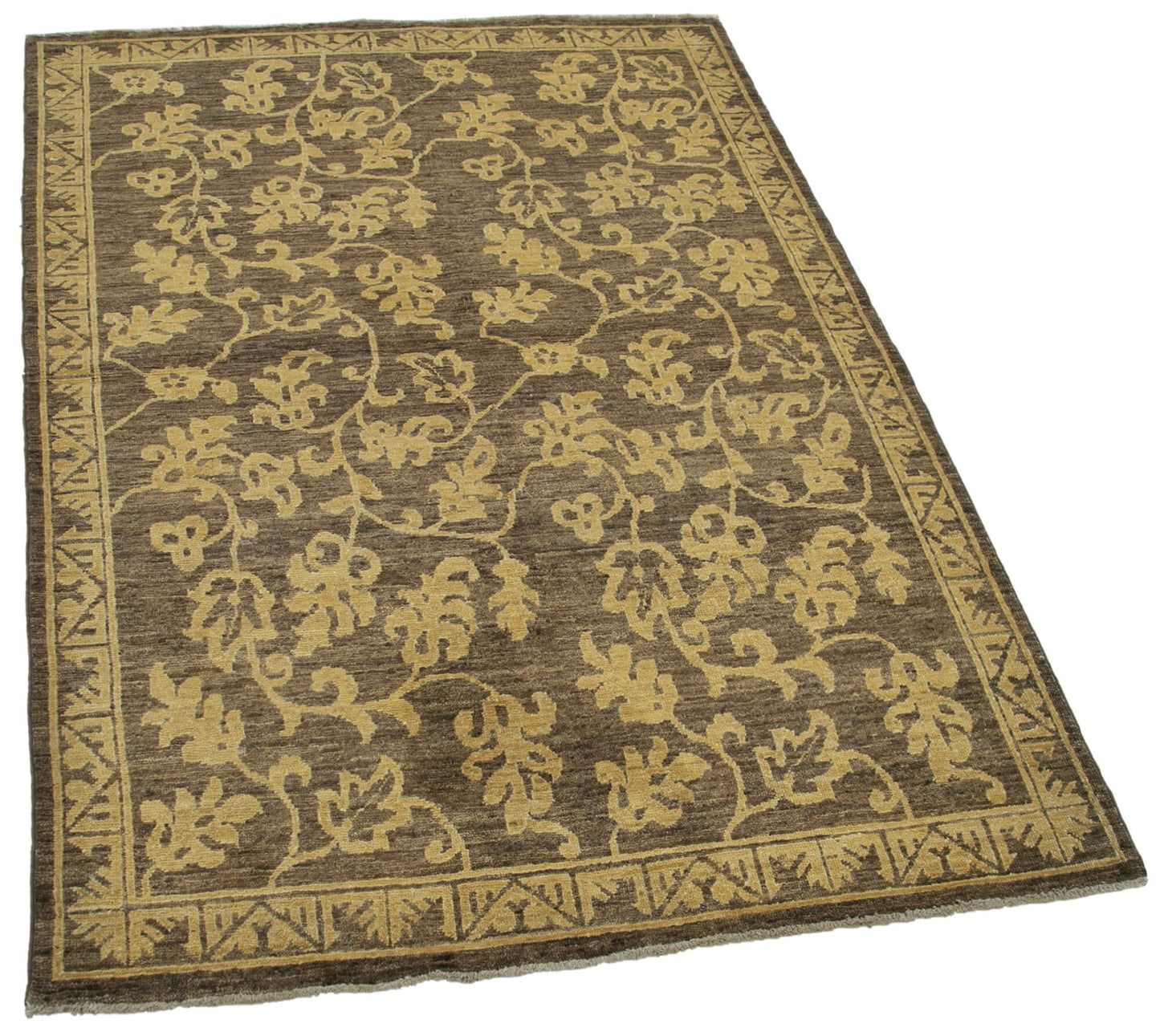 4x6 Brown Oushak Rug - 33828