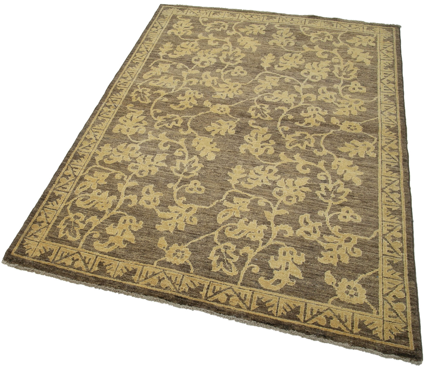 4x6 Brown Oushak Rug - 33828