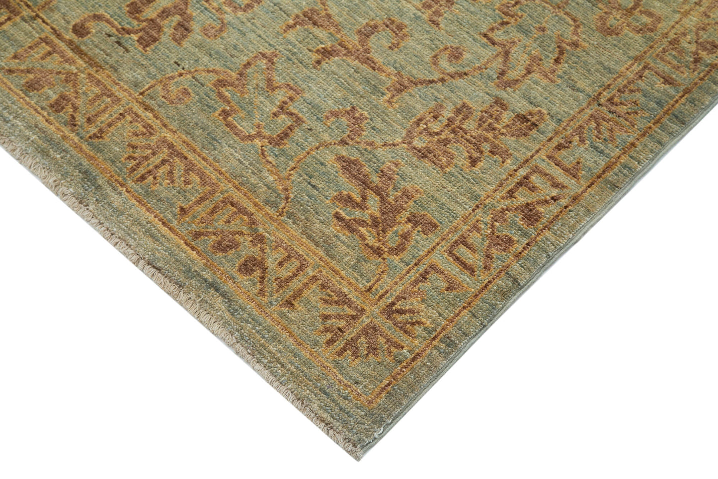 4x6 Green Oushak Rug - 33830