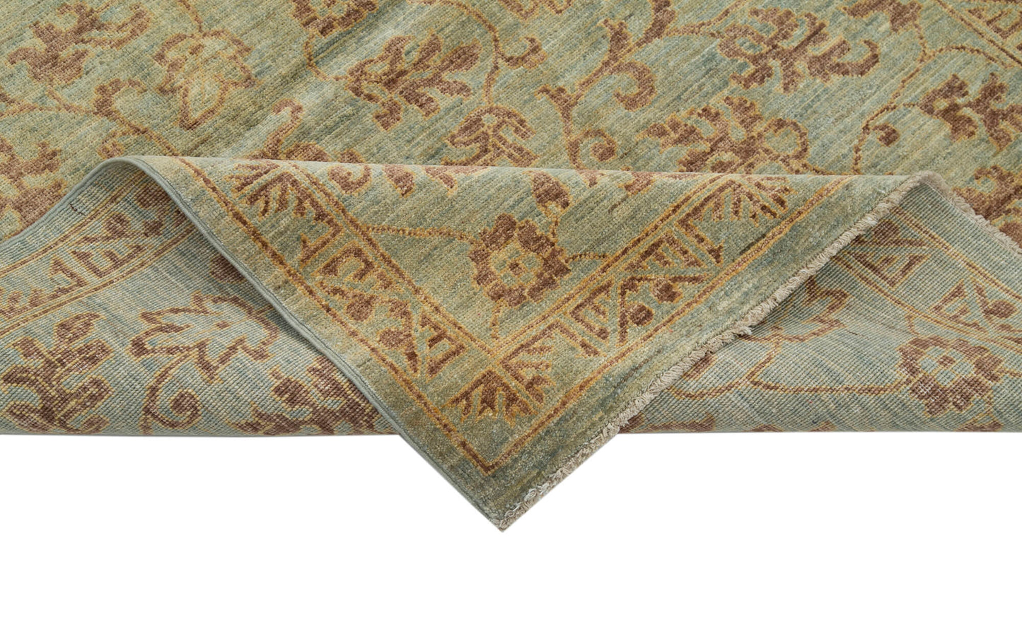 4x6 Green Oushak Rug - 33830