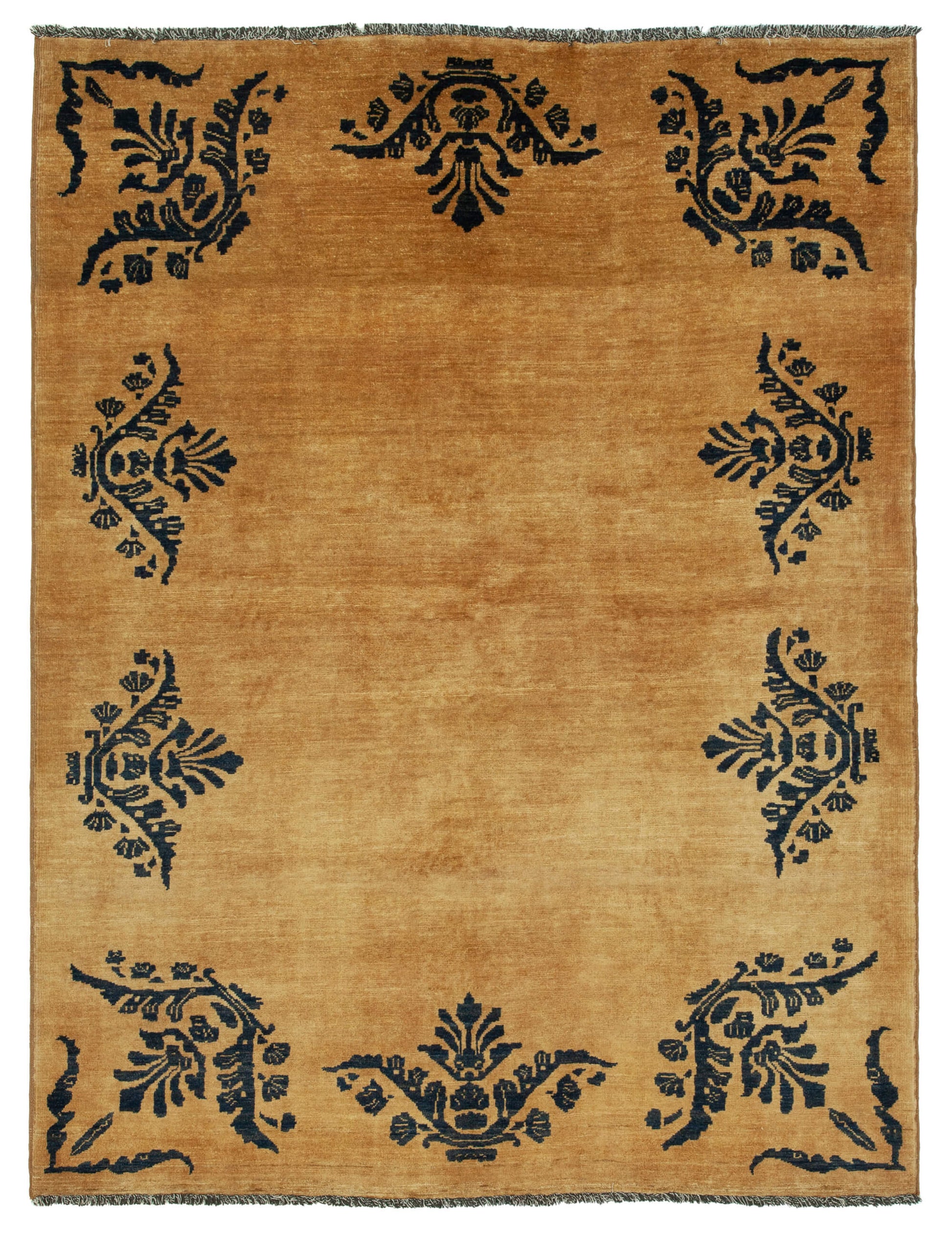 6x7 Orange Oushak Rug - 33833