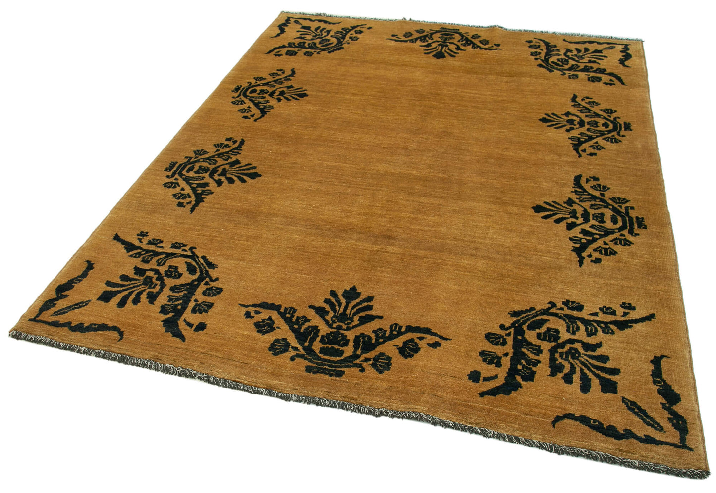 6x7 Orange Oushak Rug - 33833