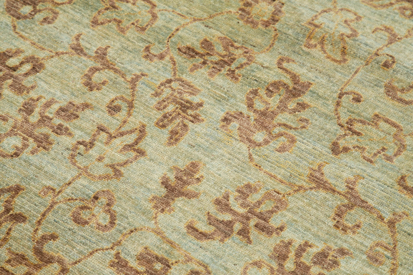 4x6 Green Oushak Rug - 33835