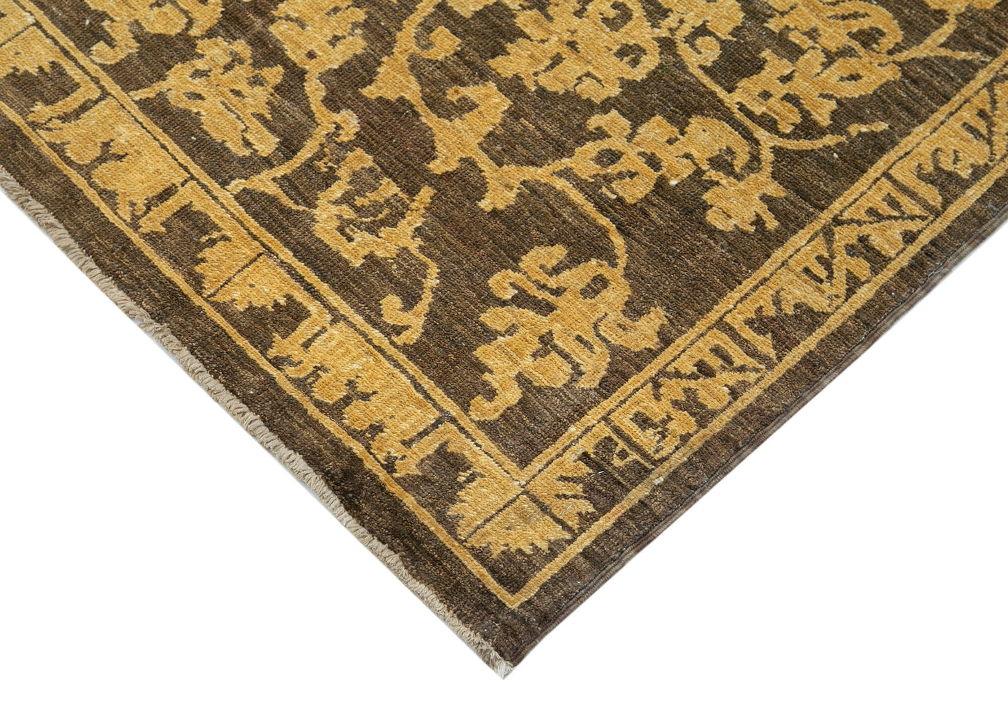 8x9 Brown Oushak Rug - 33839