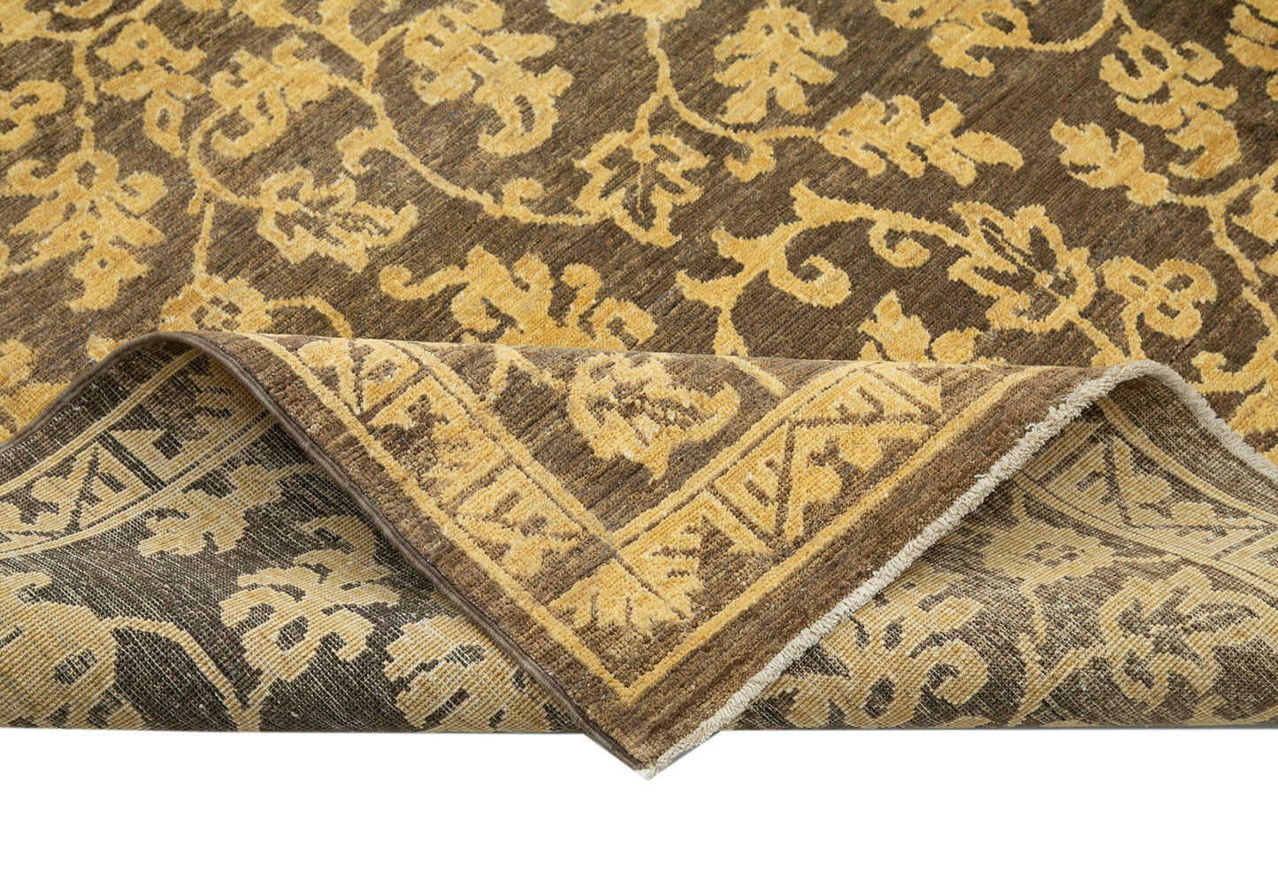 8x9 Brown Oushak Rug - 33839