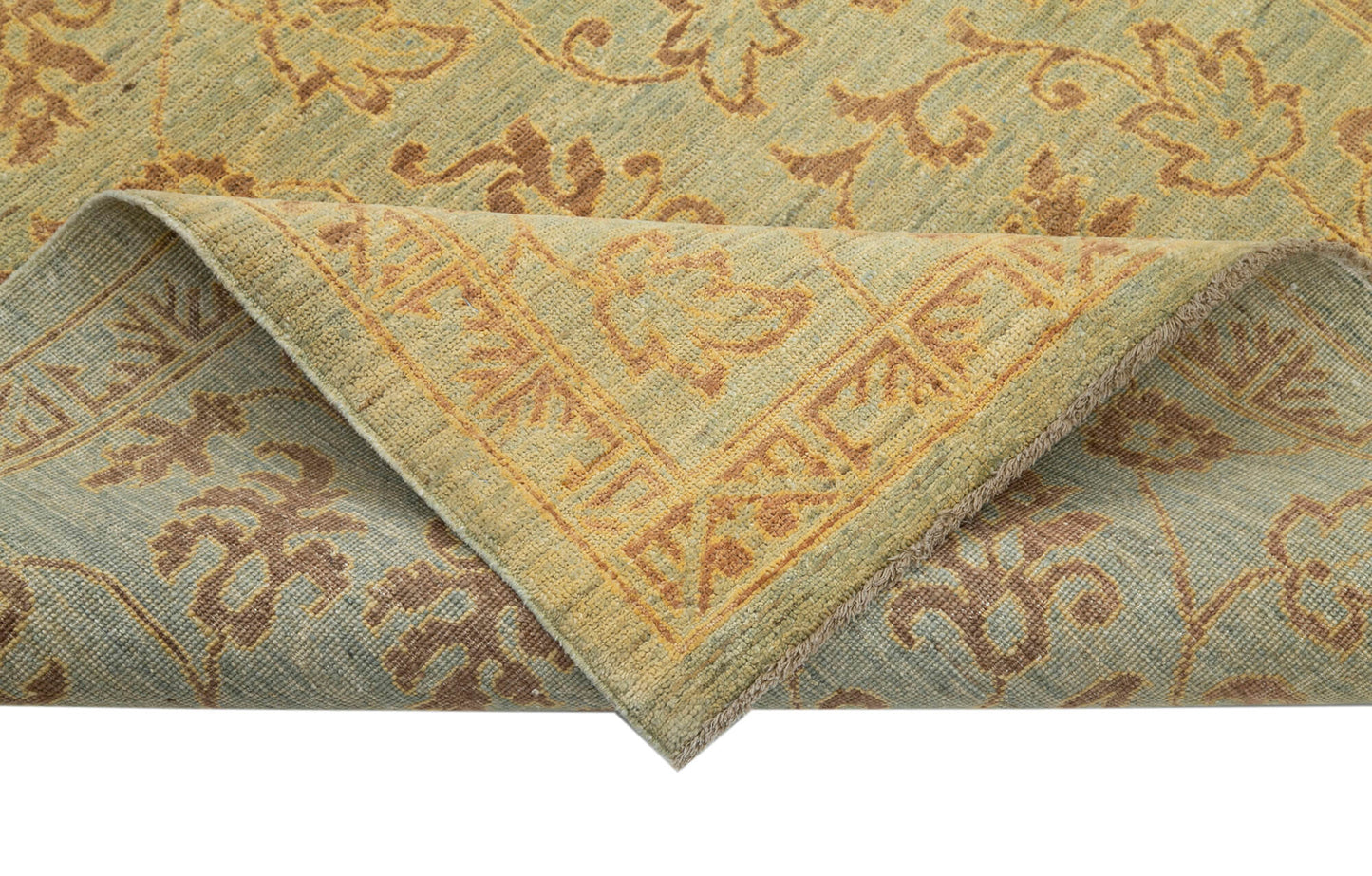 4x6 Green Oushak Rug - 33840