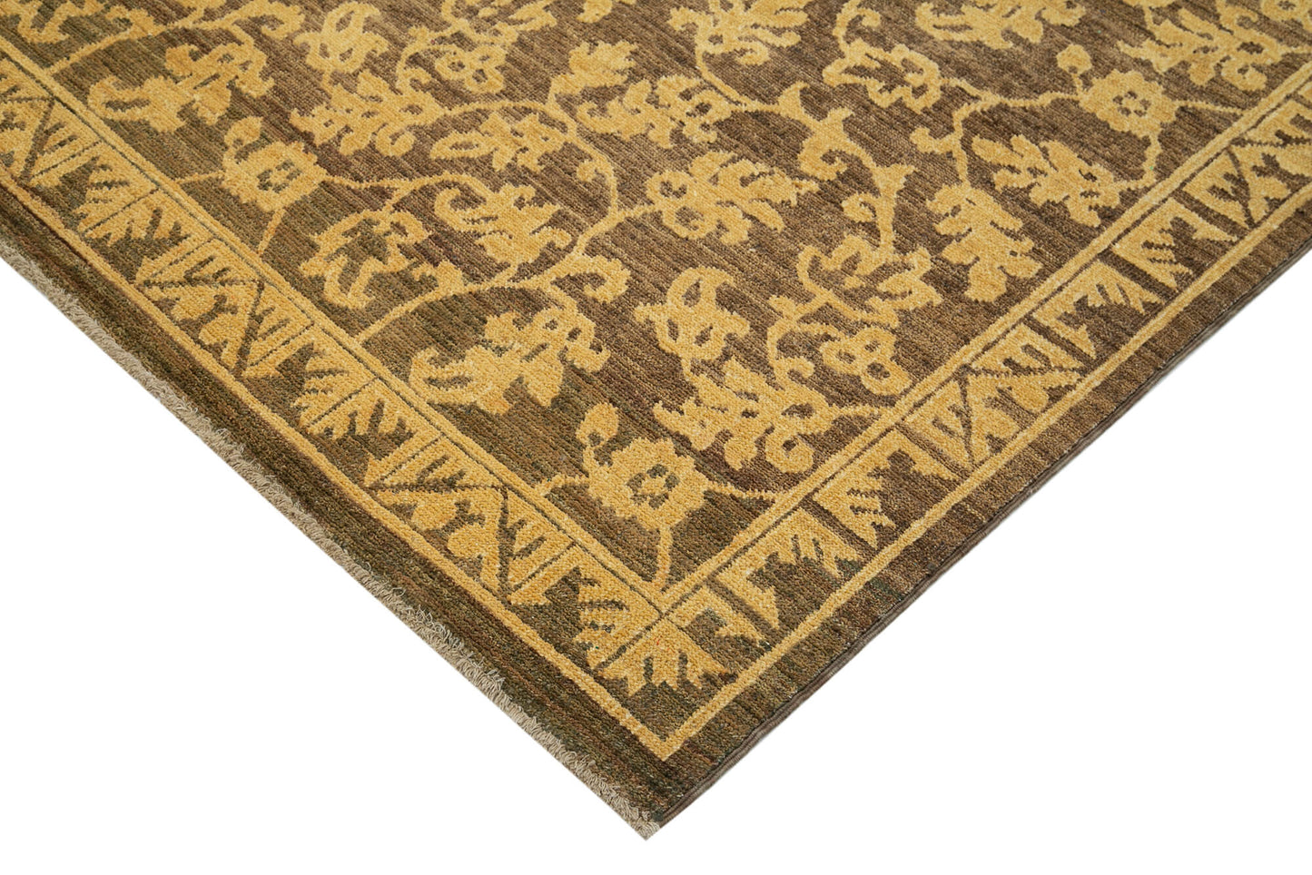 6x8 Brown Oushak Rug - 33841