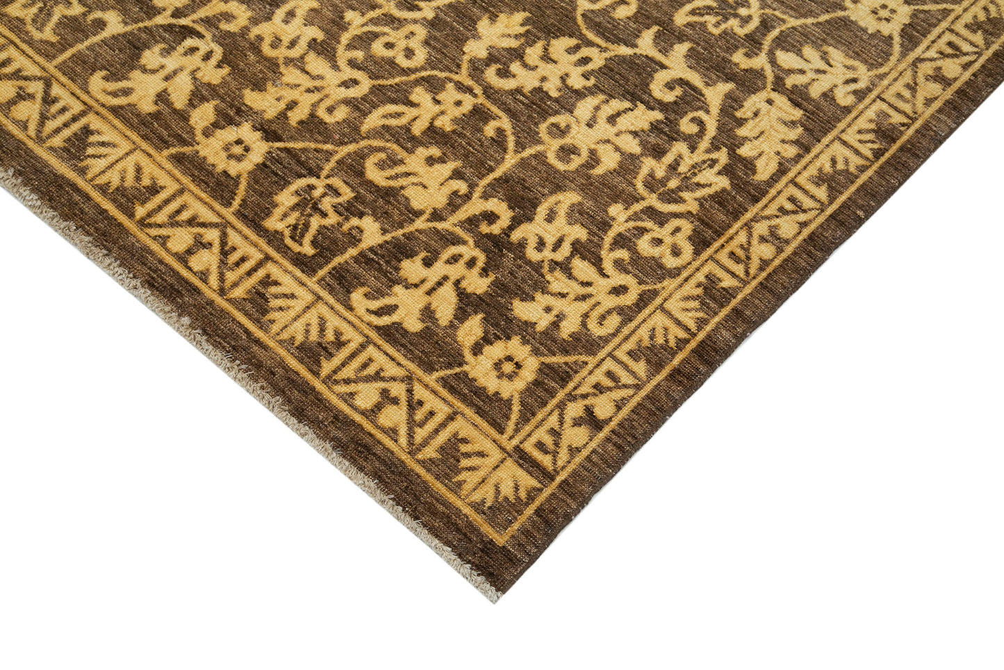 6x9 Brown Oushak Rug - 33842