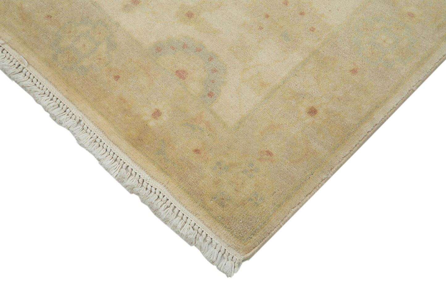 3x9 Beige Oushak Runner Rug - 33845