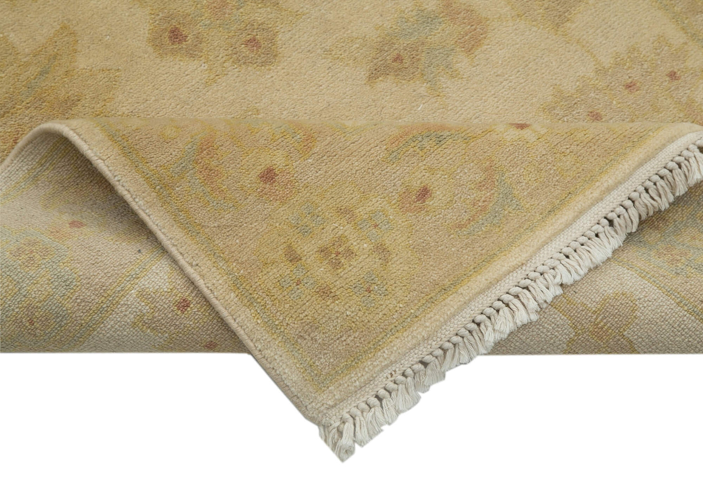 3x9 Beige Oushak Runner Rug - 33845