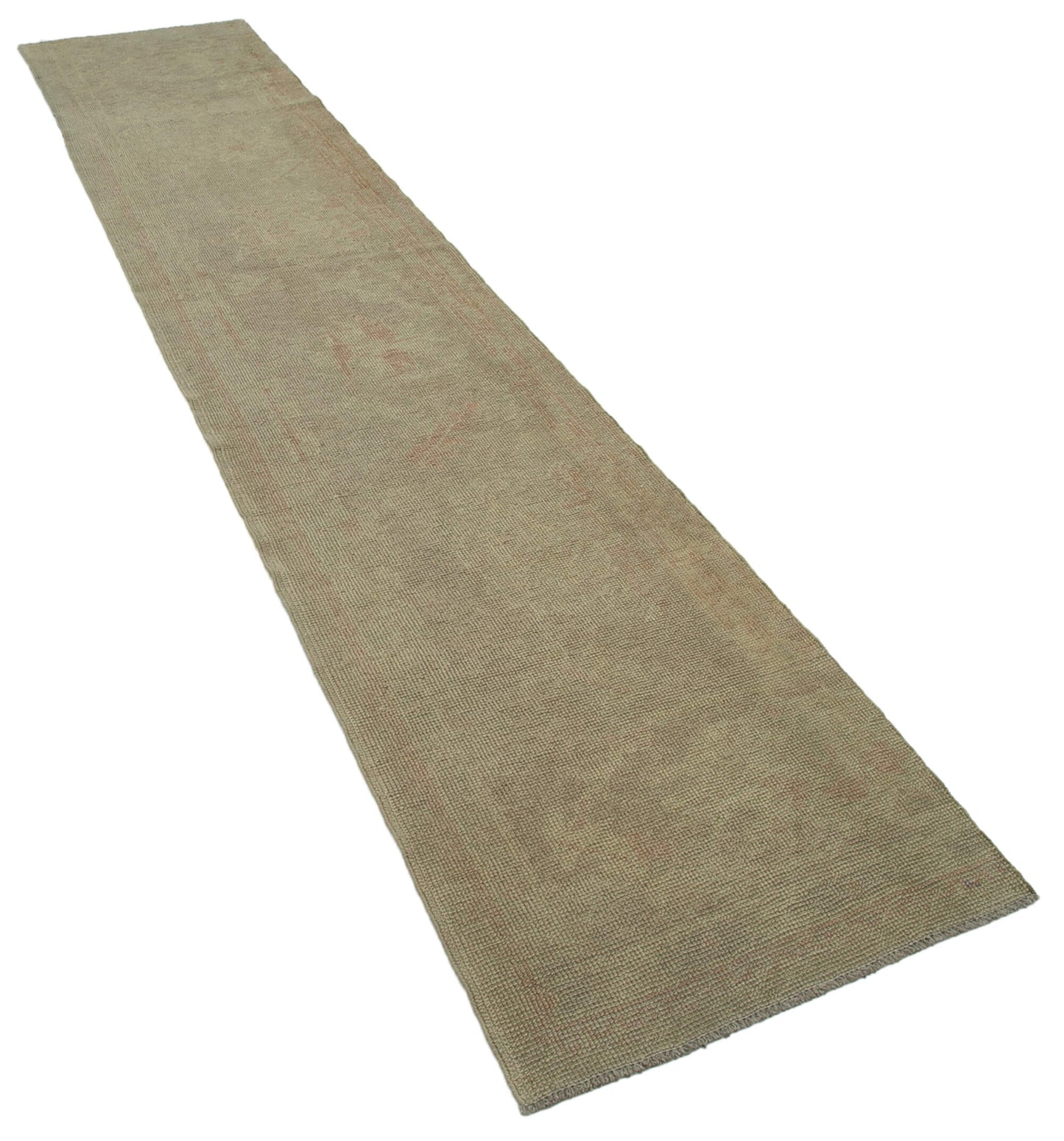 2x11 Beige Oushak Runner Rug - 33849