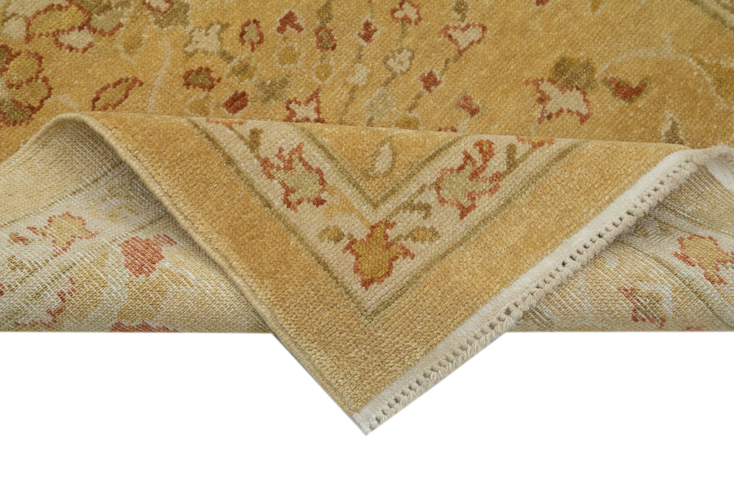 3x12 Yellow Oushak Runner Rug - 33853