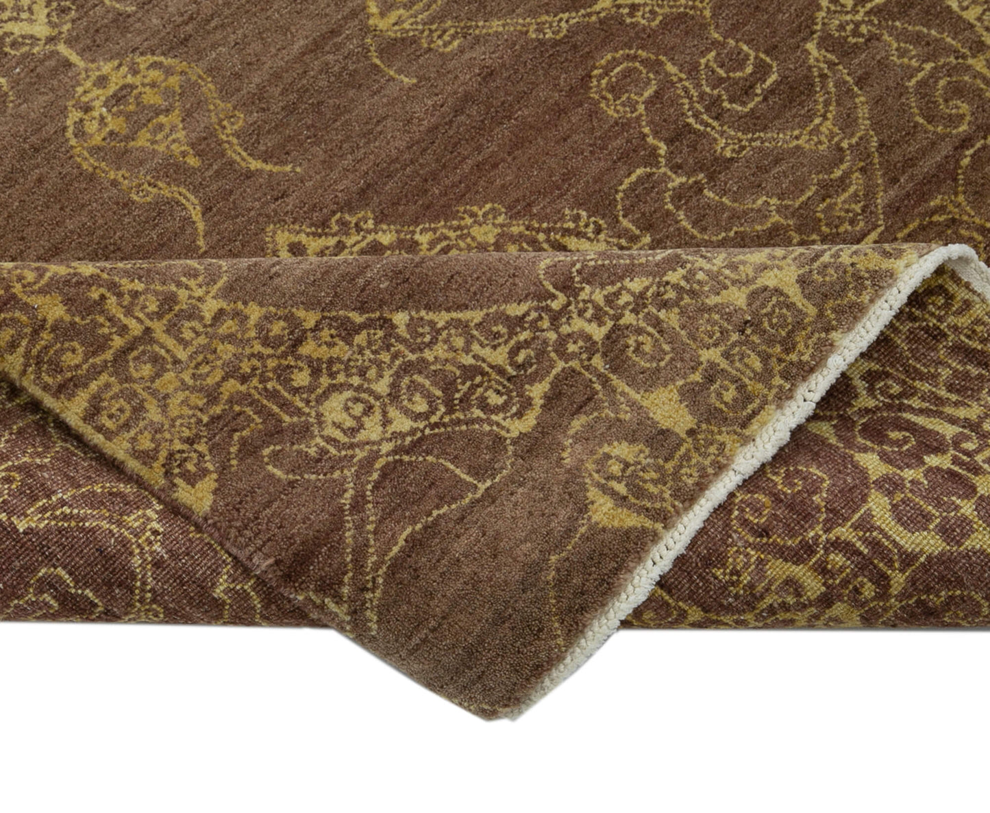 3x12 Brown Oushak Runner Rug - 33861