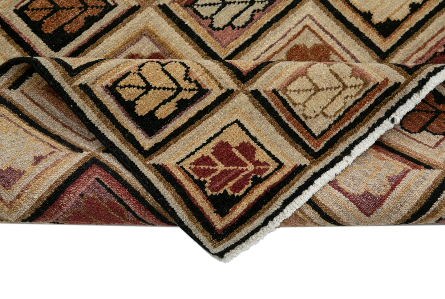 2x16 Beige Oushak Runner Rug - 33862