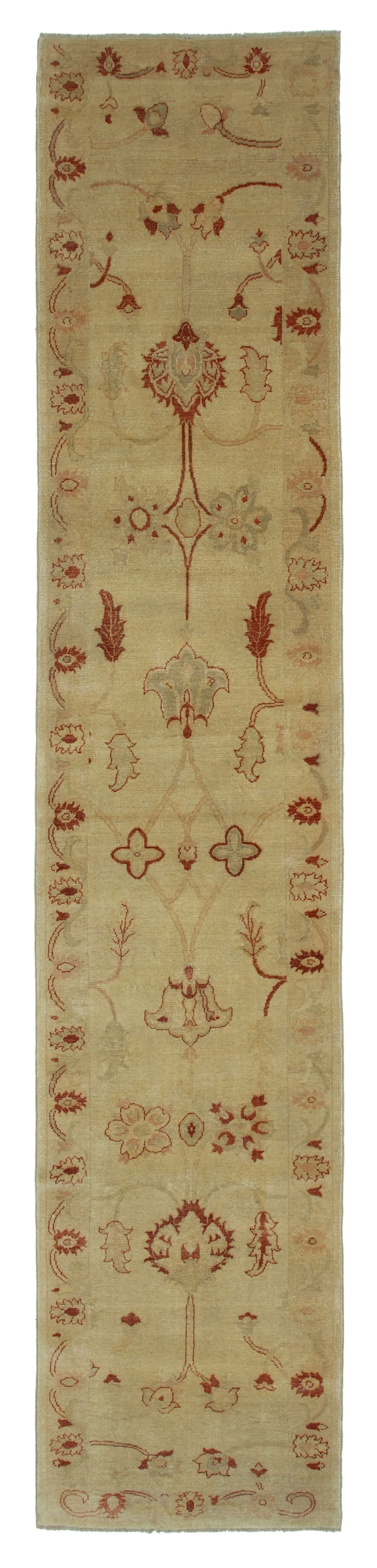 3x14 Yellow Oushak Runner Rug - 33863